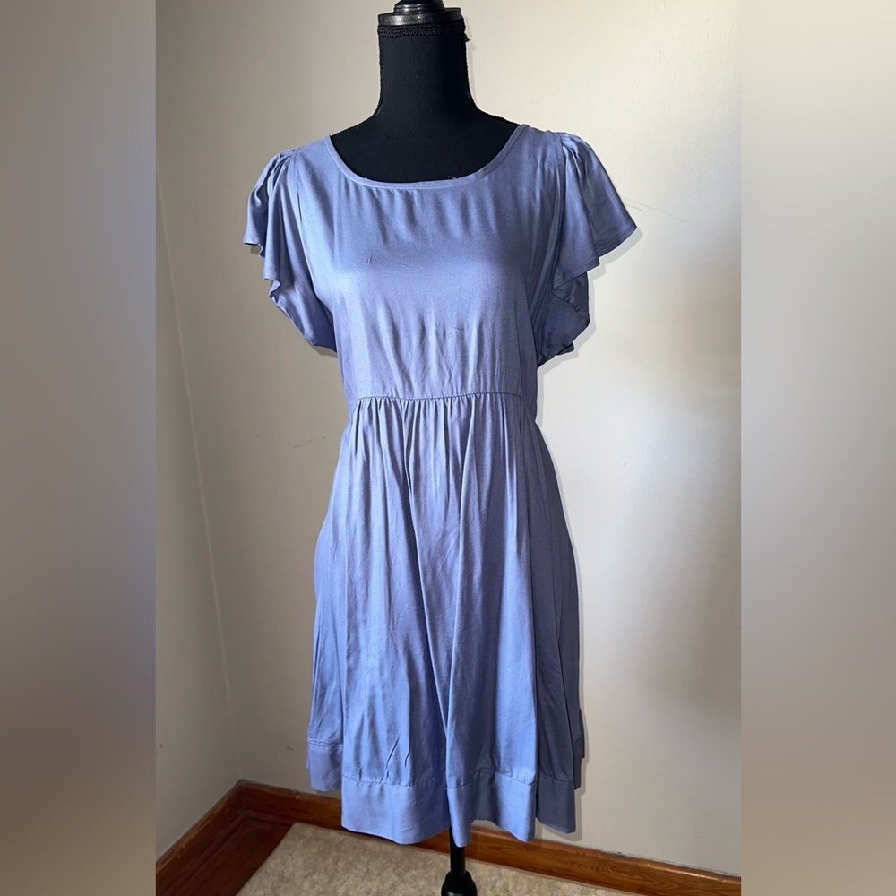 NWT Beyond Words Blue  Dress